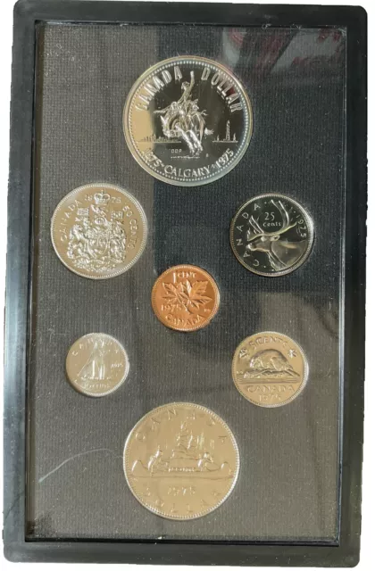 1975 *Canada Proof Set* Proof (In Box With Papers) ~Nr~ #859