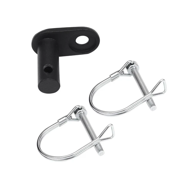 Attelage Remorque Universel Attache Remorque Vélo NICEDACK - Adaptateur Universel Tige De Selle Remorque Velo Enfant 2 Places