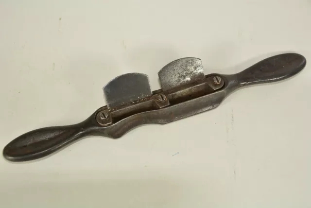 Early Bailey Double Cutter Spoke Shave 1880 Patent June 19 1866 pre 1880 No 11