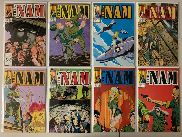 The 'Nam comics run from: #1-30 DIR 30 diff (1986-89) 3