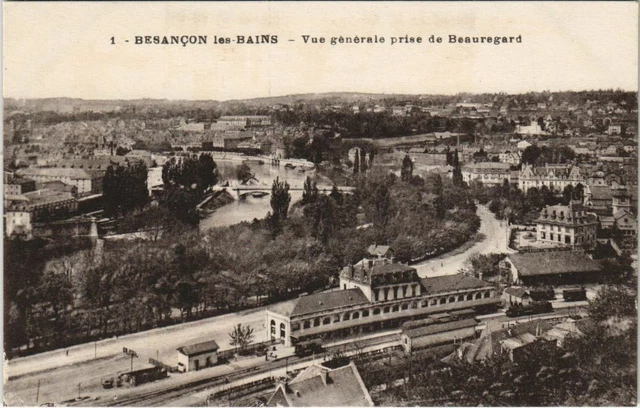 CPA Besancon vue generale FRANCE (1098509)
