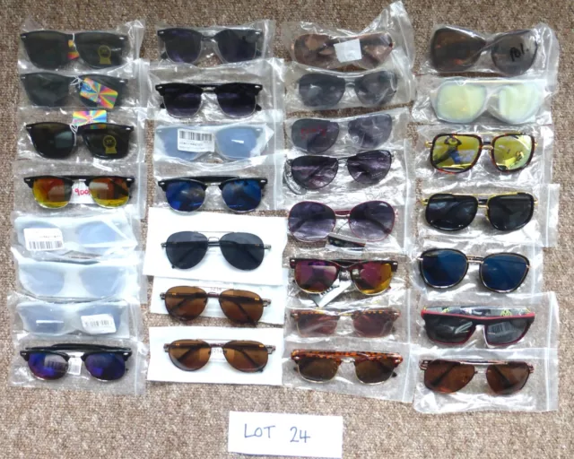 Sunglasses job lot x 30 pairs Assorted Designs NEW