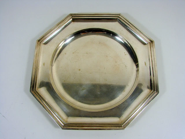 Plateau, Grand d.35cm - Argent 833 - Portugal - Milieu du - Catawiki