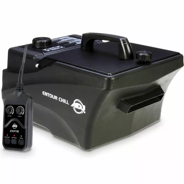 American DJ Entour Chill 800W Dry Ice Effects Machine with Timer Remote