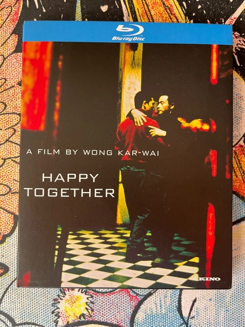 HAPPY TOGETHER BLU-RAY Wong Kar-Wai Tony Leung Kino Lorber Rare