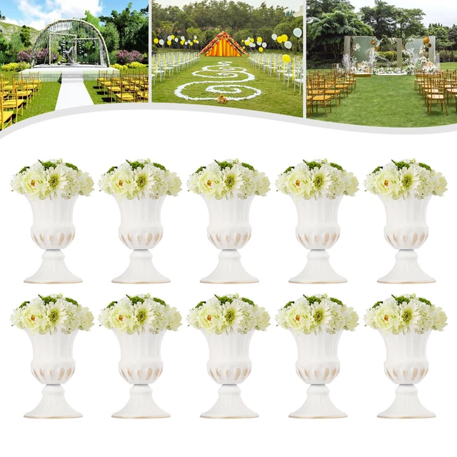 Wedding Table Centerpiece Planter Vase Pot Metal Flower Arrangements Pot