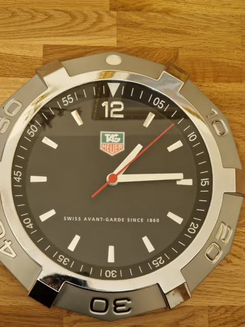 Very Rare Tag Heuer Quartz Clock Ref Pz04 1900.2005 £3,500.00 - Picclick Uk