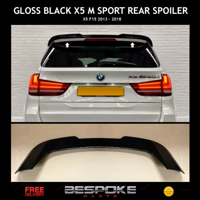BMW X5 F15 WARRIOR STYLE BODY KIT GLOSS BLACK SKIRTS LIP SPOILER REAR  DIFFUSER