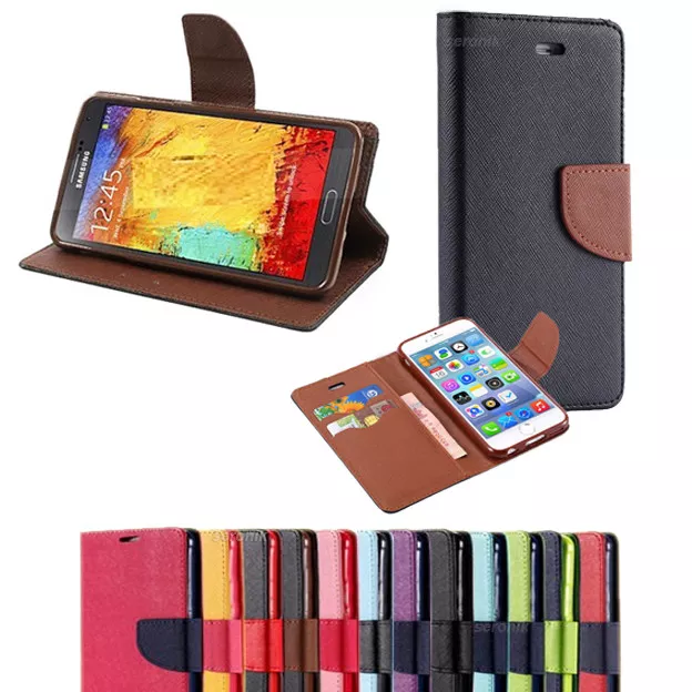 Handy Tasche für Samsung Galaxy S5 / S5 NEO Flip Case Cover Schutz Hülle Etui