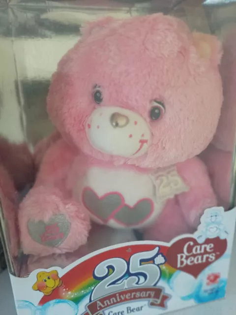 Limited edition 25th anniversary care bear cheap