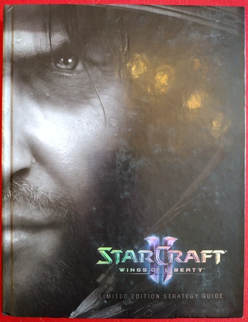 StarCraft II Wings Of Liberty Limited Edition Strategy Guide Hardcover - NEW