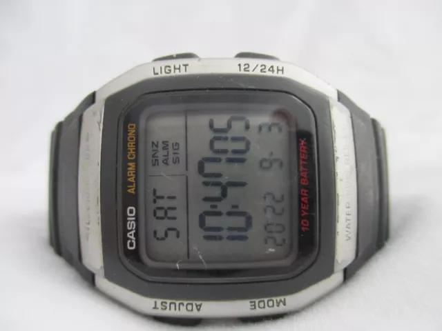 CASIO AE-11W ALARM CHRONO Water 50M resist LC analog watch Module