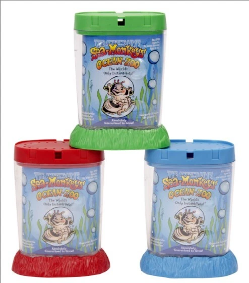 Amazing Live Sea Monkeys Ocean Zoo Marine Monkey Tank Aquarium Habitat 2