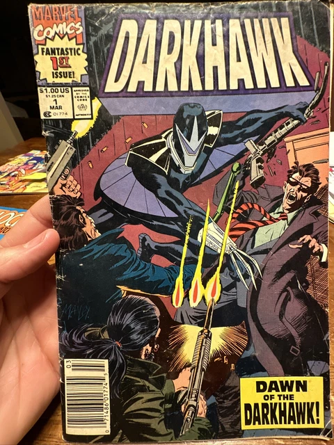 1991 Marvel Comics Darkhawk Issue #1 OK CONDITION Fantastic First Issue