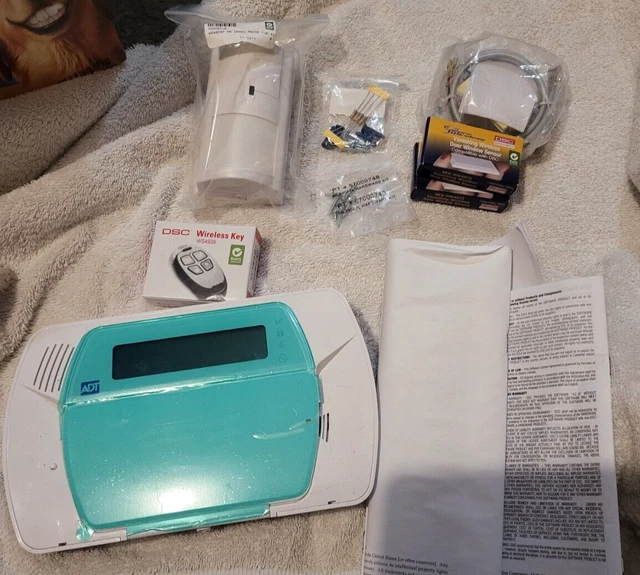 DSC ADT Impassa Self Contained 2 Way Wireless Security System KIT457-96GADT