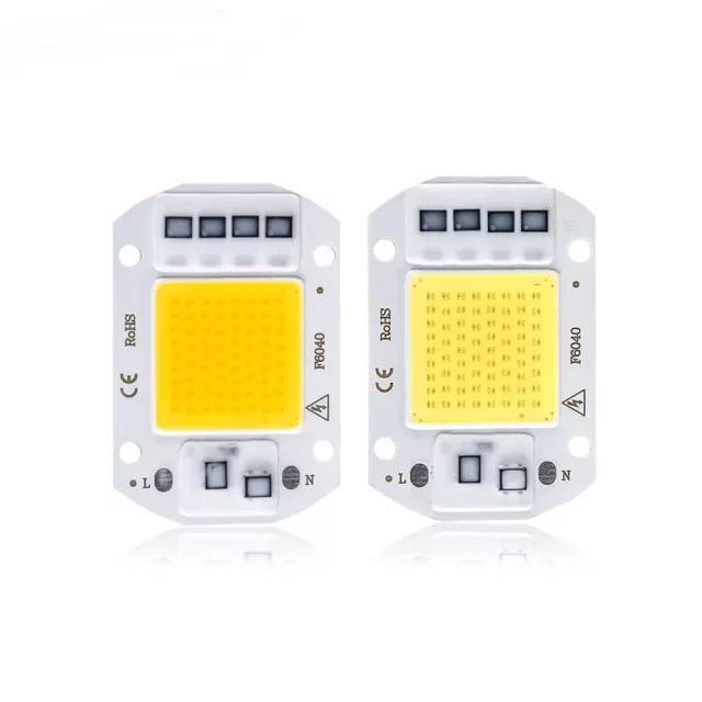 20W 30W 50W LED Floodlight COB Chip 110V/ 220V Input Integrated Smart IC Driver