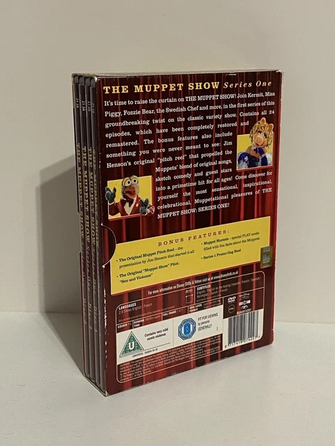 Muppet Show Box THE MUPPET SHOW - Series 1 DVD Box Set - Special Collector’s Edition ...