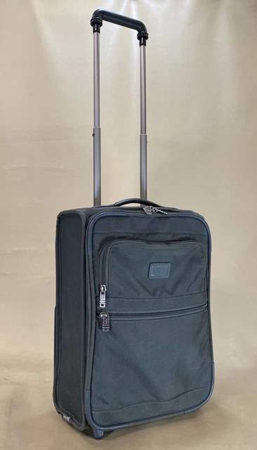 Rare Tumi Made In USA Green Compact 18” Upright Rolling Carry On Suitcase 2264M3