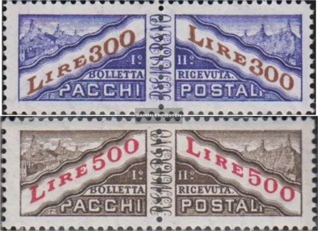 San Marino PA40-PA41 (kompl.Ausg.) postfrisch 1960 Paketmarken