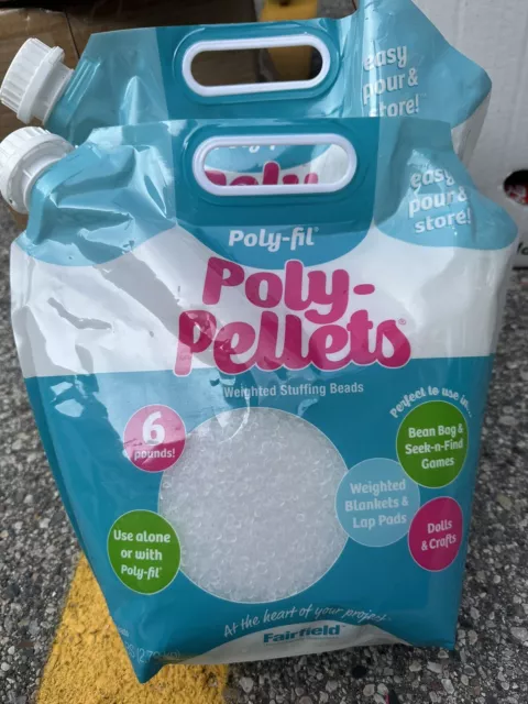 Fairfield Poly-Pellets Weighted Stuffing Beads-6Lbs