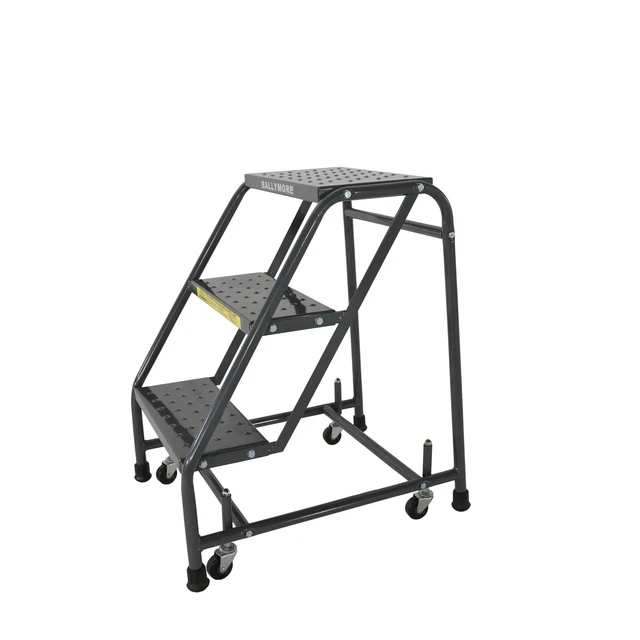 Ballymore Rolling Ladder Overall Height 28.5 in Steps 3 Cap 350 lb