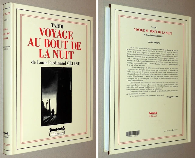 TARDI LOUIS-FERDINAND CELINE Voyage au Bout de la Nuit Gallimard EUR 50