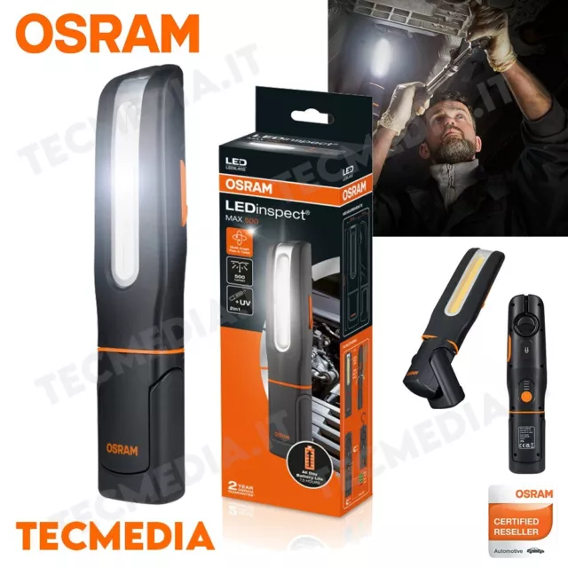 Lamp Portable LED Osram Ledil 402 Max500 Professional Ideal for Inspection