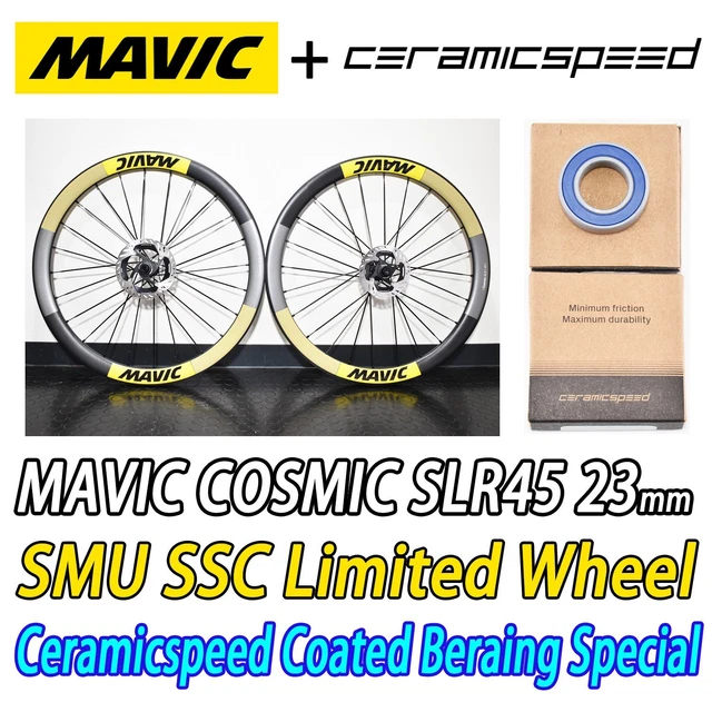 Mavic Service Des Courses SSC / Campagnolo Super Record Show Bike Wheelset 36h 126mm Tubular