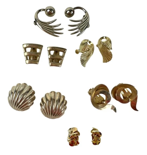 Trendy Pierced Ear Crawler Earrings For Women Gold & Silver
