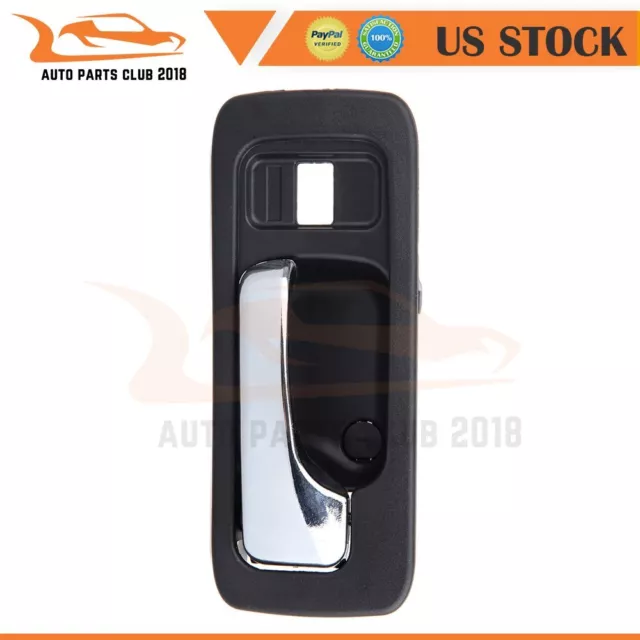 For 1990-1993 Honda Accord Door Handle Black Interior Inner Front Right Side