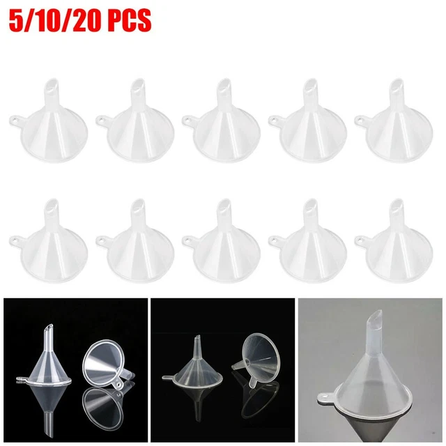 Entonnoir Mini Minuscule Transparent 5/10 / 20pcs Dîner Distribution
