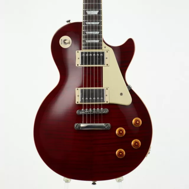 Epiphone Les Paul Standard Plus Top Pro Wine Red Used 2015 w/Soft Case