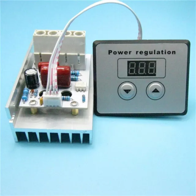 10000W Import SCR Super Power Digital Regulator Dimmer Speed Thermostat