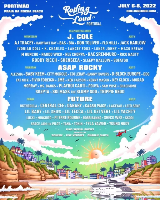 Rolling Loud Portugal (2022) GA 3-Day Ticket