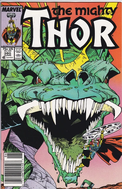 Thor (Mighty) #380,  Vol. 1 (1966-1996, 2009-2011) Marvel Comics, Newsstand