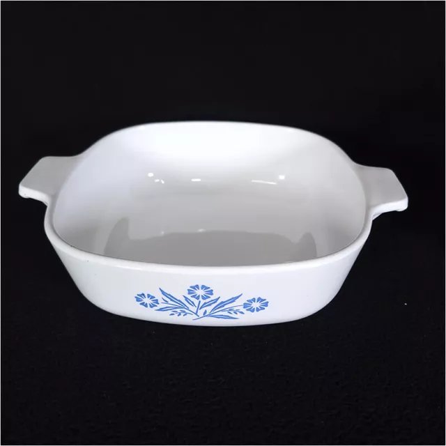 Corning Ware Blue Cornflower P-1-B 1QT Casserole Dish No Lid Made in USA Vintage