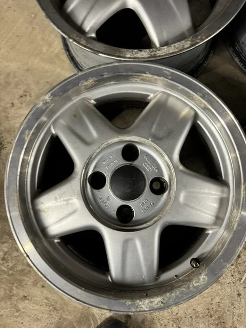 ORIGINAL AUDI RONAL Alufelgen Felgen Audi 80 Typ B4 7Jx15H2 ET37 ...