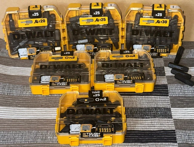 5 Embouts Torx Professionnels Hitachi Tx10 Et T30 25mm - Acier Spécial S2, Neufs