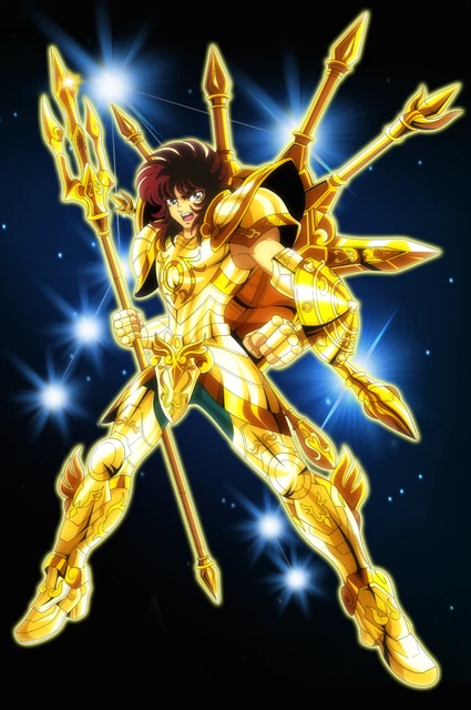 Saint Seiya Poster Golden Saints and Pegasus 12inx18in Free Shipping