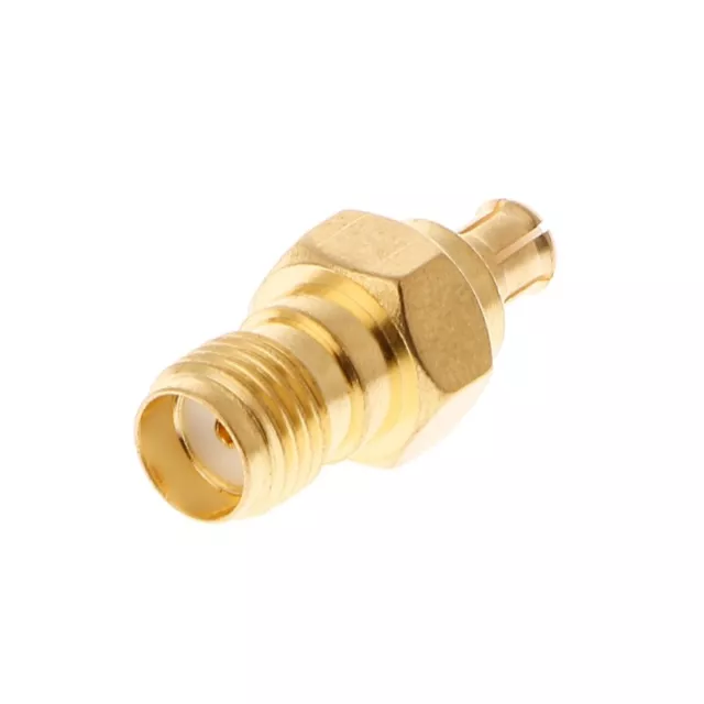 SMA Female To MCX Male Plug Straight RF Coaxial Adapter Connector Converter