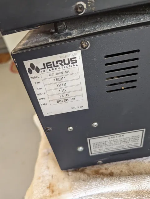 Jelrus Radiance Large Chamber Burn Out Oven