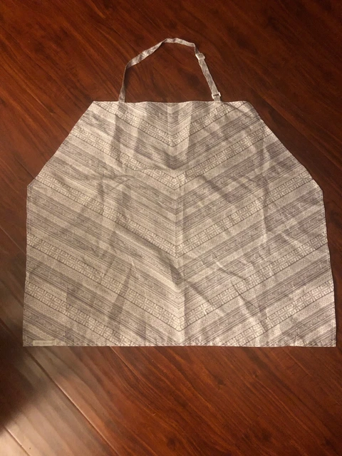 WENDY BELLISSIMO BABY NEUTRAL DESIGN NURSING COVER 29”x 24” BREATHABLE FABRIC