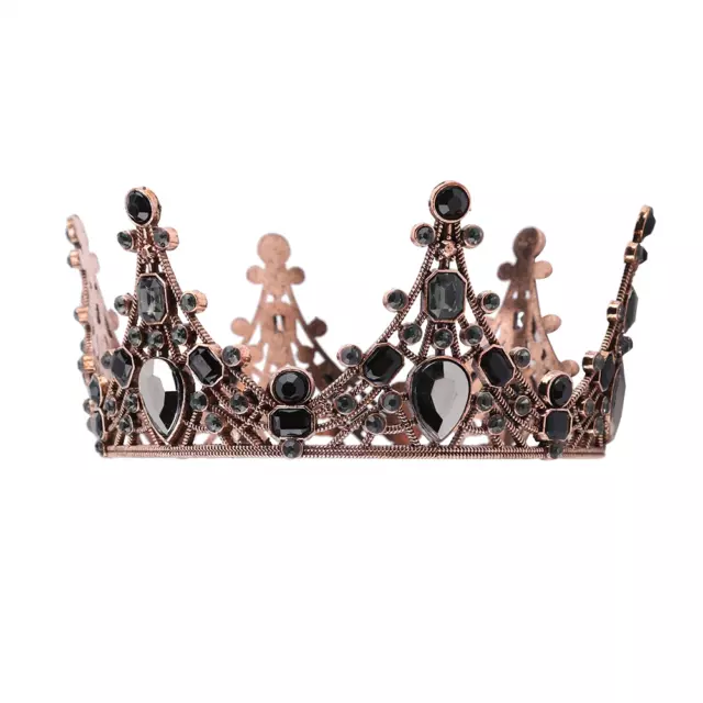 Queen Crown Cake Topper Metall Perle Barock Stil Cake Toppers Hochzeitstorte FR