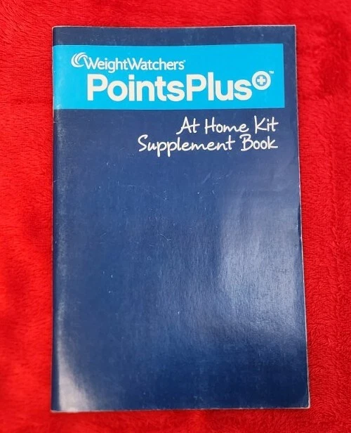 Kit de suplementos para vigilantes de peso Points Plus 2010 escaso WW Weight Watchers Points Plus