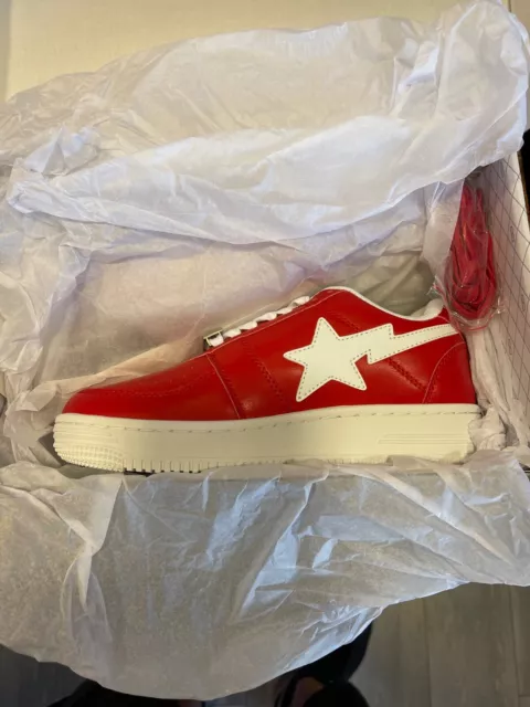 A BATHING APE × COCA-COLA Collaboration Red BAPE STA Womens Size 6.5