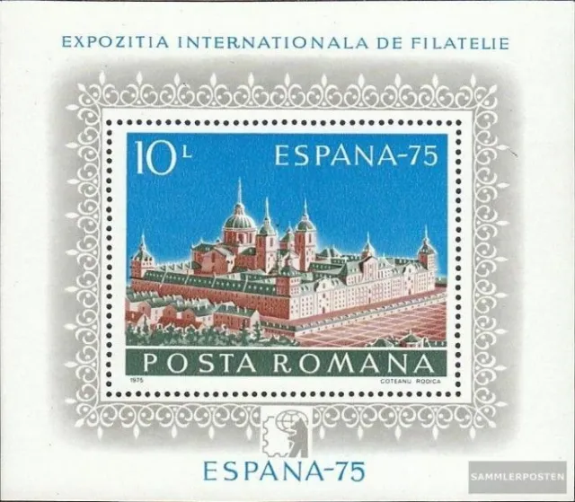 Rumänien Block119 (kompl.Ausg.) postfrisch 1975 Briefmarkenausstellung