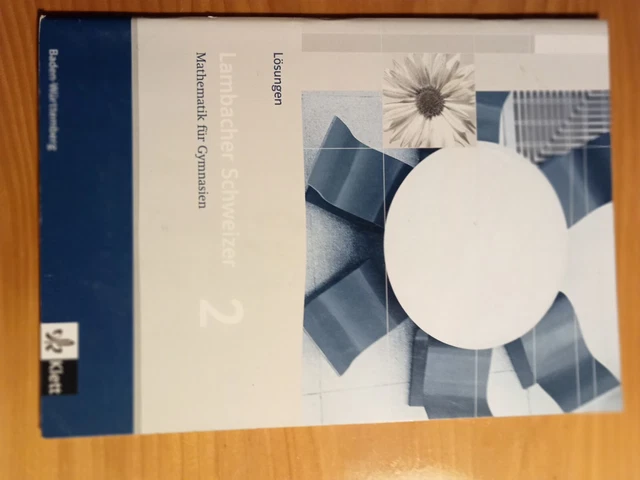 Lambacher Schweizer Mathematik Für Gymnasien Lösungen Pdf LAMBACHER SCHWEIZER 2, Lösungen Mathematik Für Gymnasium,BW, EUR 6,95