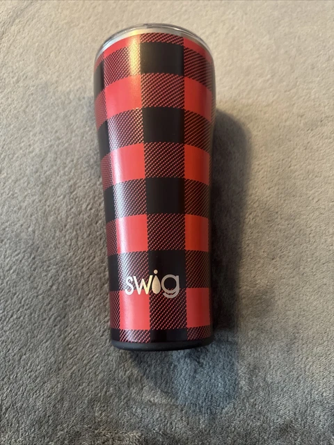 Swig Life Buffalo Plaid 22oz Stainless Steel Insulated Hot Cold Tumbler