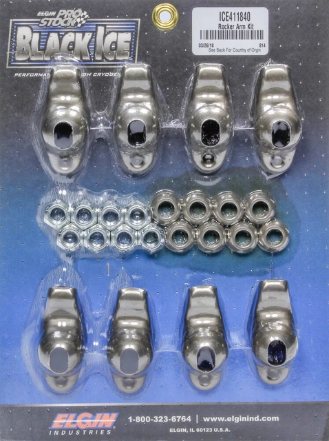 ELGIN ICE411840 SBC B/I Rocker Arm Kit 1.50 Ratio 7/16 Stud