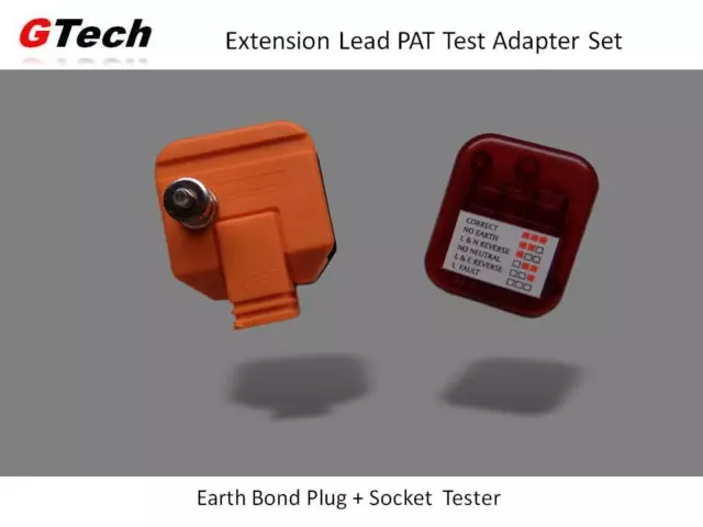 Earth Bond Plug + Socket Tester - Extension PAT Testing WITHOUT an IEC Socket